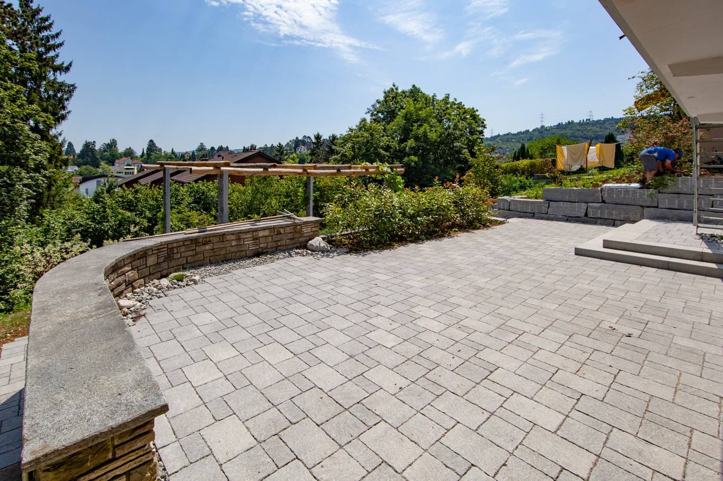 HS Gartenbau GmbH Hofer & Steiner Terrasse aus Stein