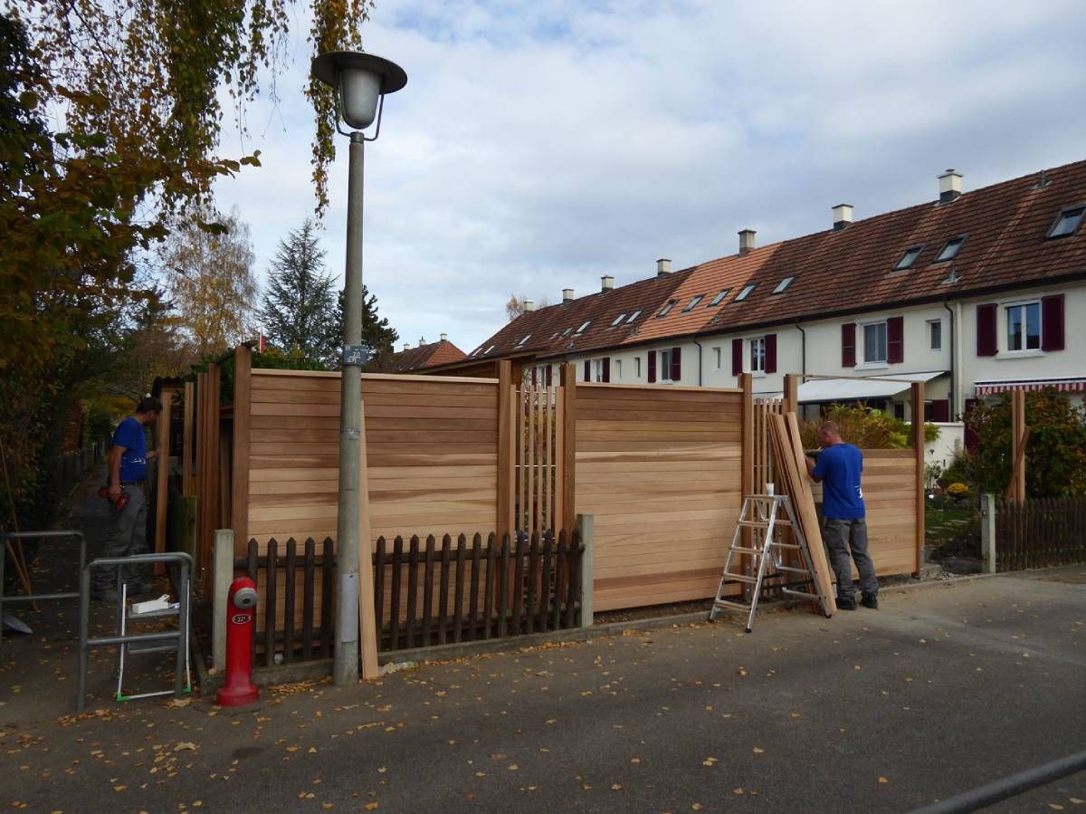 HS Gartenbau GmbH Hofer & Steiner Sichtschutz im Garten